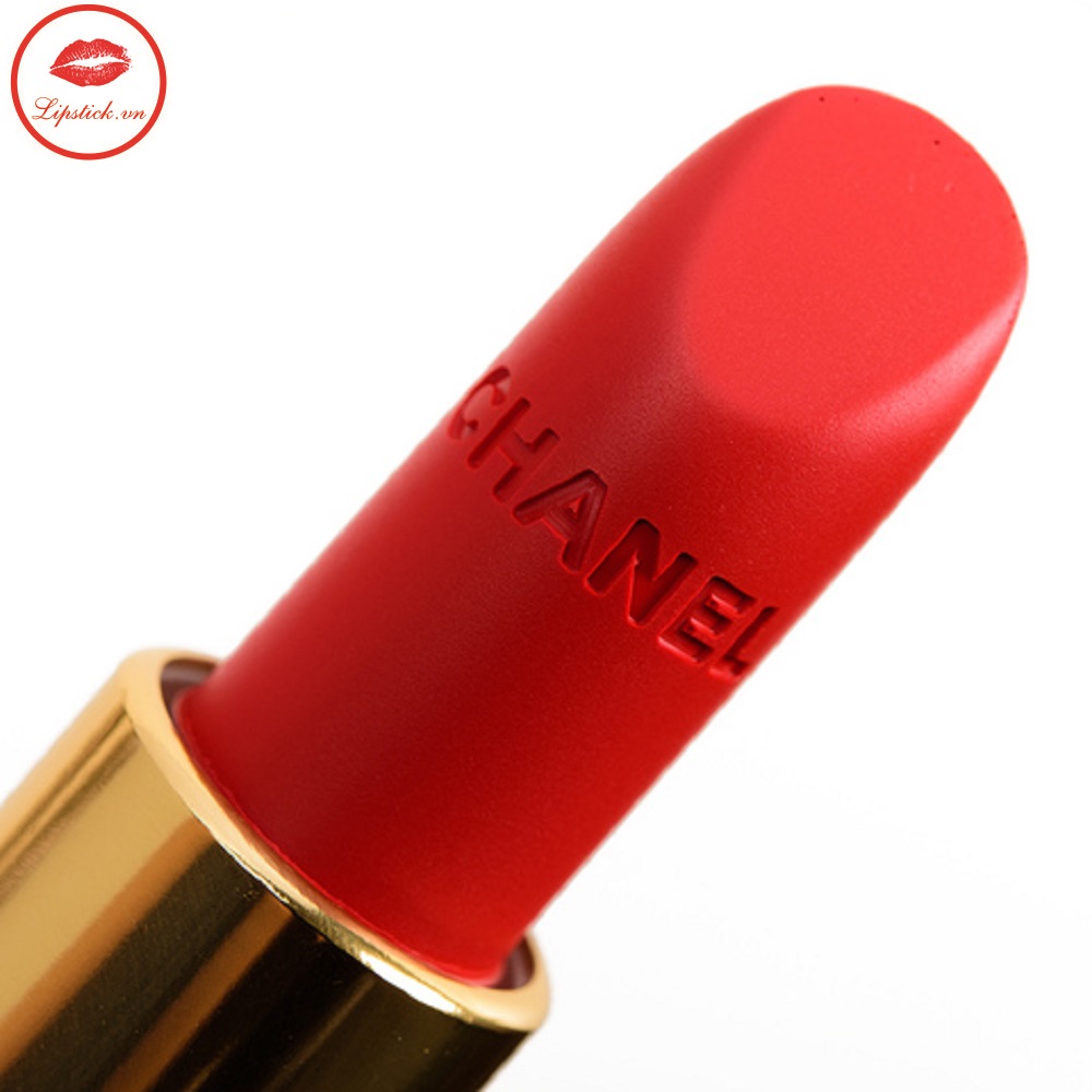 Review son Chanel 57 Rouge Feu Rouge Allure  Màu Đỏ Cam